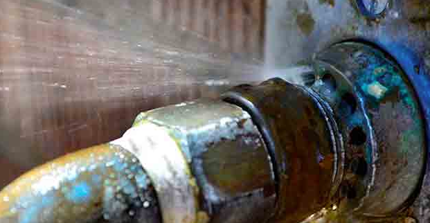 leaking pipe repair
